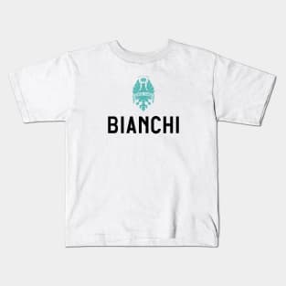 Bianchi Bike Potrait Logo Kids T-Shirt